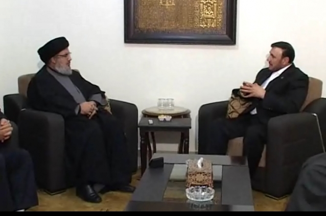 Özgündüz Nasrallah ile Görüştü